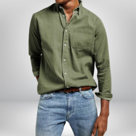 Artur Daniel | Bomullsskjorte med lomme