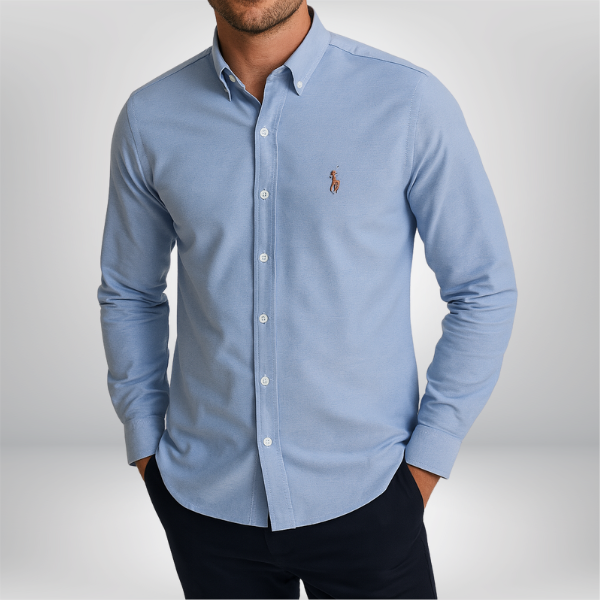 Arkin| Premium bomullsskjorte med broderi