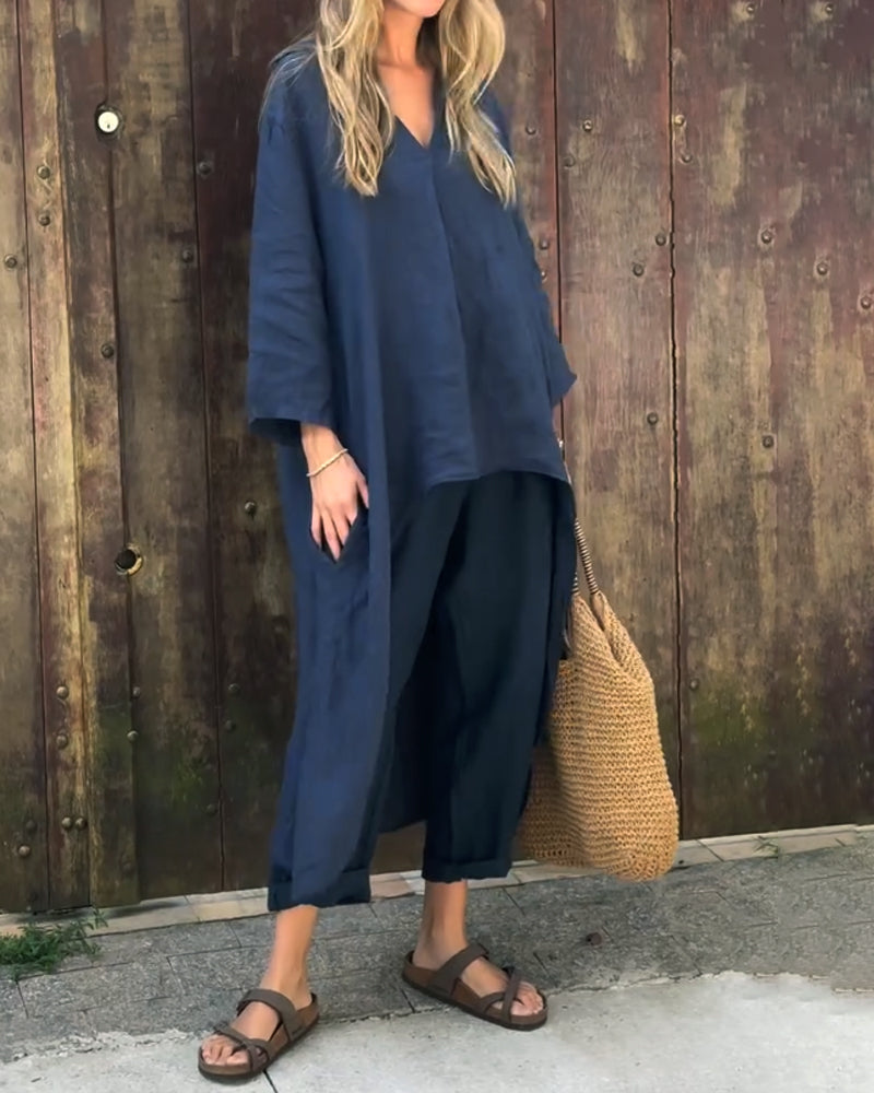 Lea Bergen™ | Avslappet lagdelt tunika sett