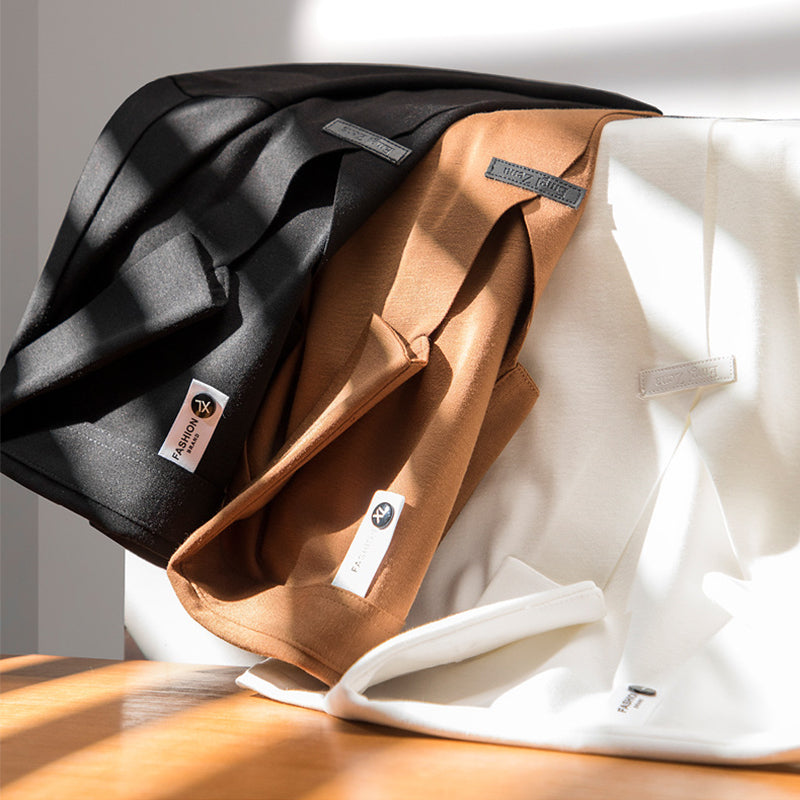 Nils | Poloskjorte i bomull og silke