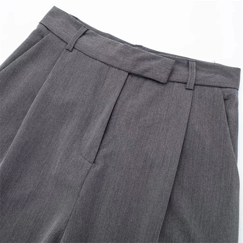 Lea Bergen™ | Elegant Vid Bukse