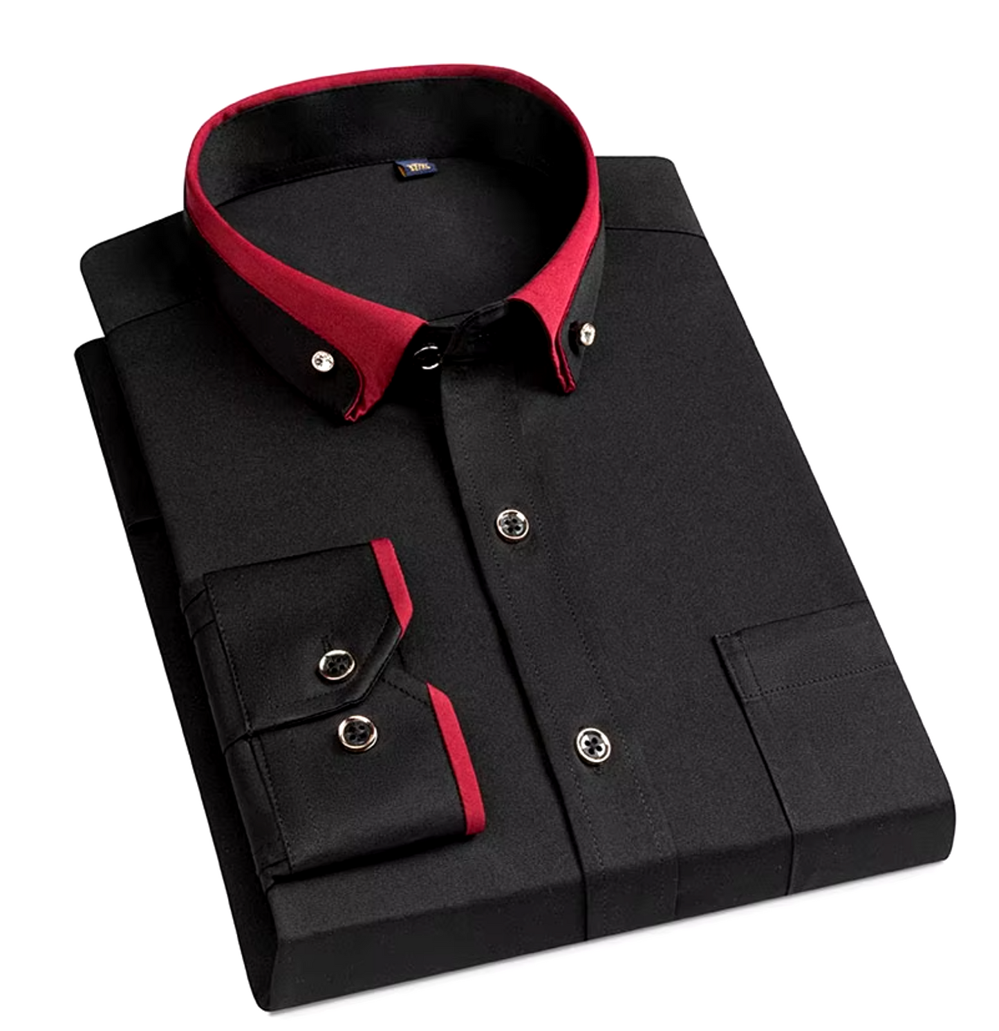 Egor | Luksuriøs kontrastskjorte