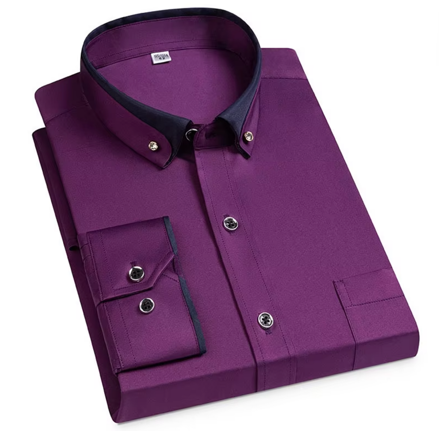 Egor | Luksuriøs kontrastskjorte