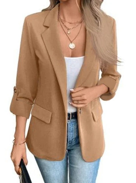 VERA | RULLERMANSJETT AVSLAPPET BLAZER