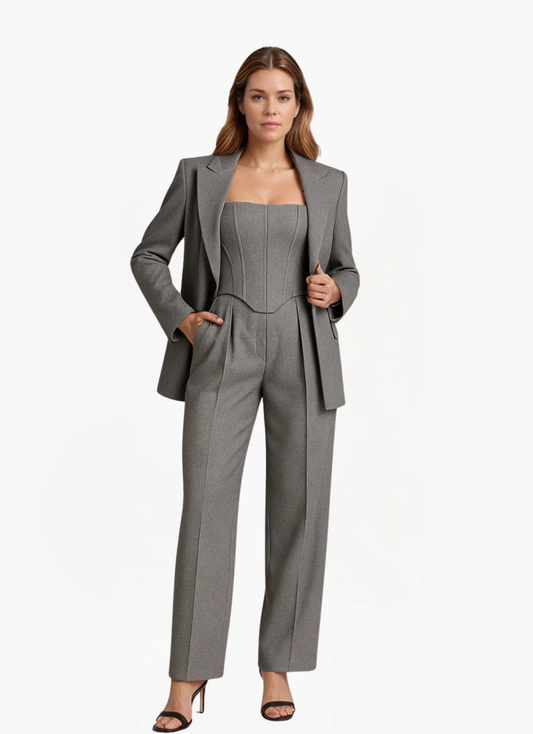 Lea Bergen™ | Sett med dobbeltspent blazer