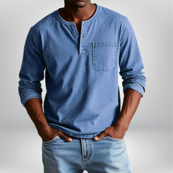 Tyr | Vintage skjorte med lange ermer