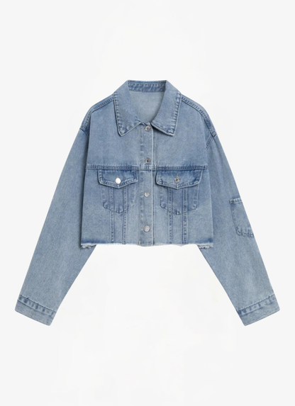 Lea Bergen™ | Kort denimjakke