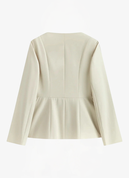 Lea Bergen™  | Blazer med rund hals