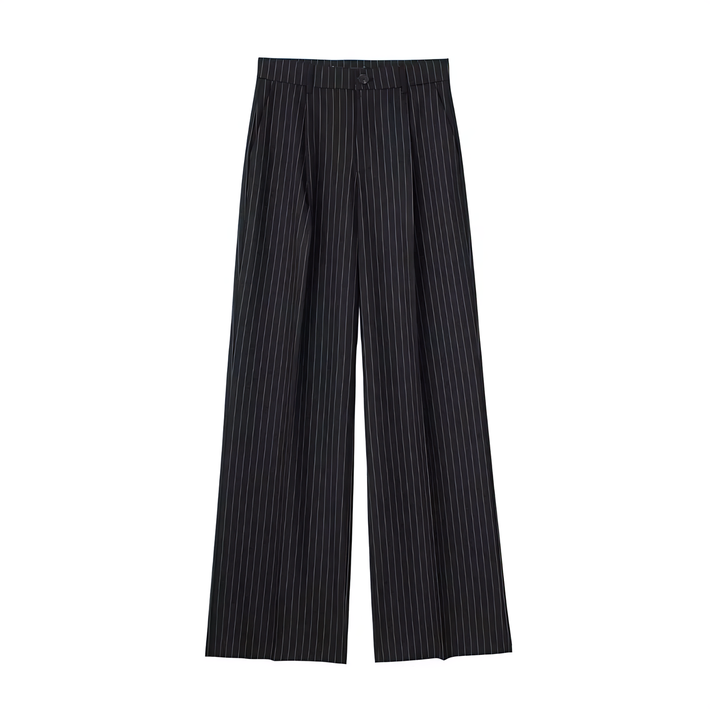 Lea Bergen™ | Chic Stripete Vid Bukse