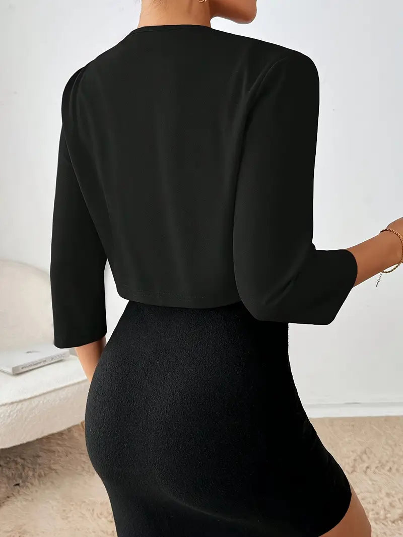 SYLVIA | KORT OPEN BLAZER