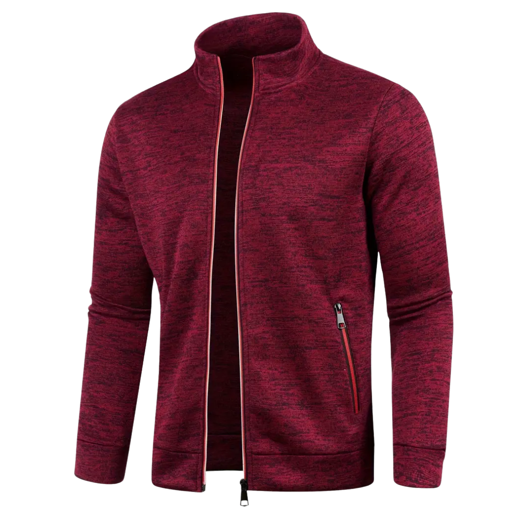 Clive™ – Klassisk Zip-Up Strikkegenser
