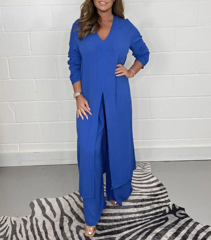 Lea Bergen™ | Elegant og Flytende To-delt Sett