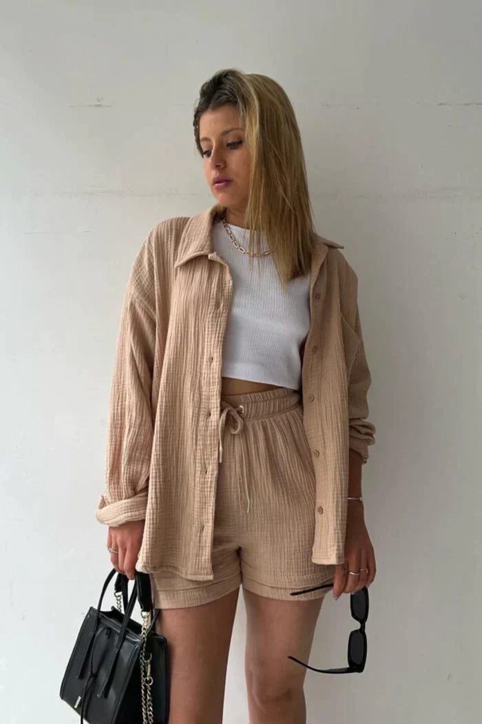 Lea Bergen™ | Luftig Bomull Lounge Sett