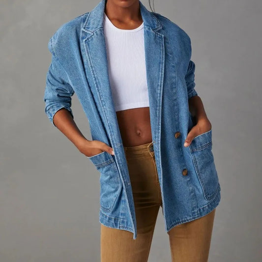 ROBIN | DENIM BLAZER JAKKE