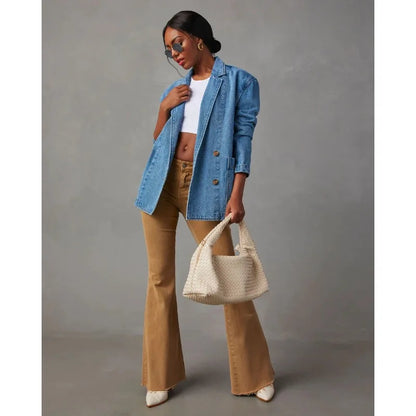 ROBIN | DENIM BLAZER JAKKE