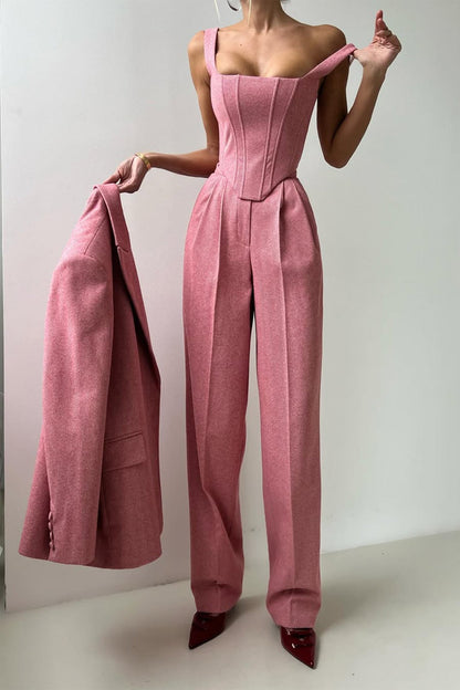 Lea Bergen™ | Sett med dobbeltspent blazer