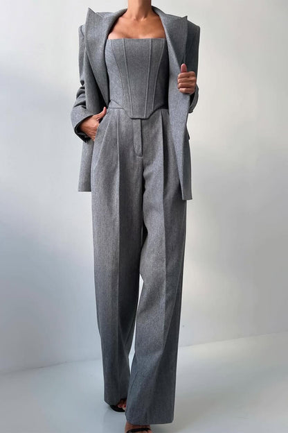 Lea Bergen™ | Sett med dobbeltspent blazer