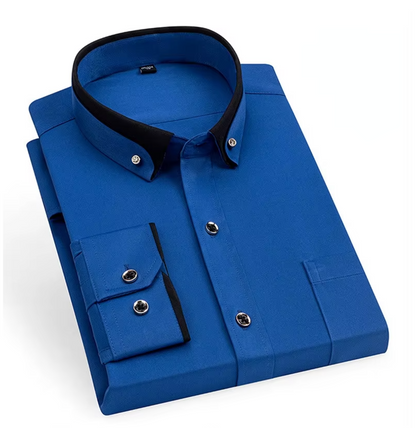 Egor | Luksuriøs kontrastskjorte