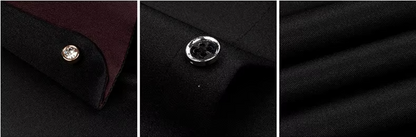 Egor | Luksuriøs kontrastskjorte